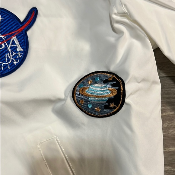 NASA White Jacket with Space Patches - Picture 5 of 9
